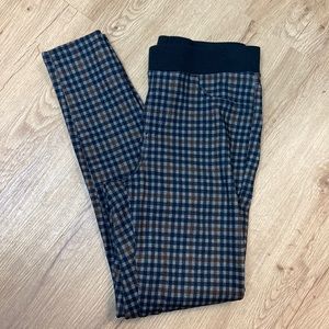 No Boundaries Checkered Skinny Pants